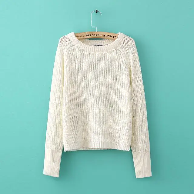 

382-45122 and all-match based models Crewneck Pullover fisherman