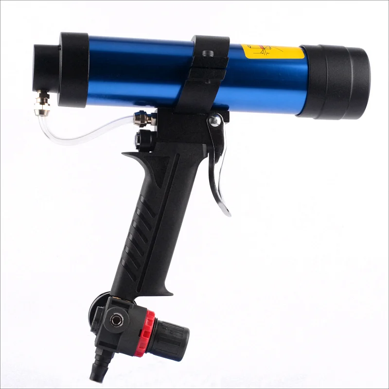 310ML pneumatic glass glue gun air caulking gun set, glass glue tools