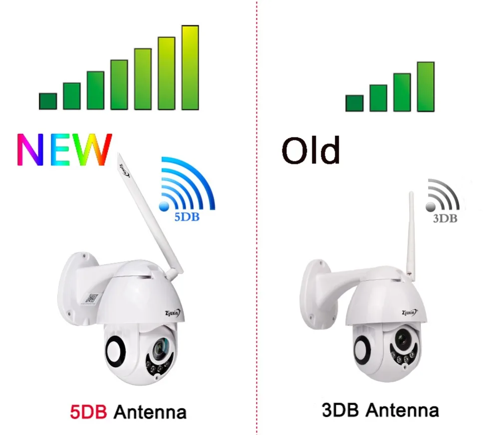Câmera de Vigilância Segurança ao ar p sem Fio Zjuxin Câmera Wifi 1080 Ptz Velocidade Dome Cctv ir Onvif Livre Ipcam Camara Exterior ip 2mp 3 Câmeras de vigilância