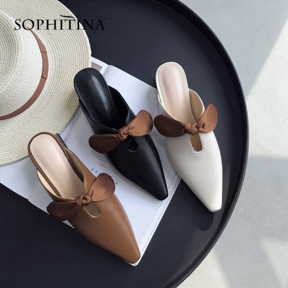 SOPHITINA/Новые женские сабо на лето 2019г. Модные босоножки из высококачественной