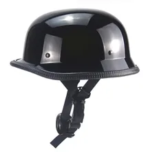 New Gloss Black German Style Motorcycle Helmet Retro Vintage Half Helmet Scooter Chopper Cruiser Touring Casco Moto Helmet DOT цена New Gloss Black German Style Motorcycle Helmet Retro Vintage Half Helmet Scooter Chopper Cruiser Touring Casco Moto Helmet DOT цены онлайн