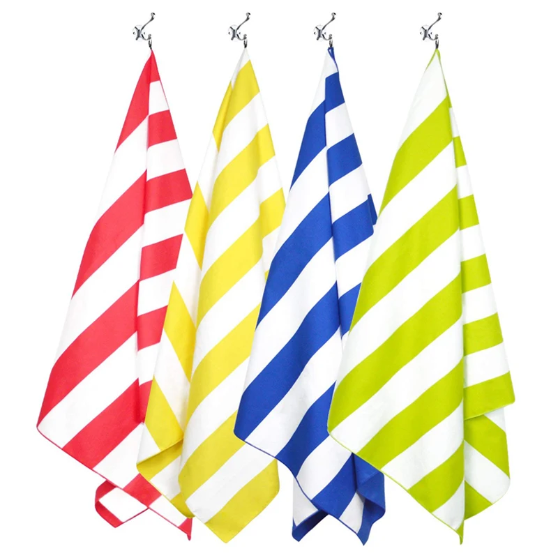 

XL Size Beach Towel Quick Dry Microfiber Towel for Beach Travel Swim Pool Camping Outdoors Sports Towel Sand Free(90cm x 170cm)