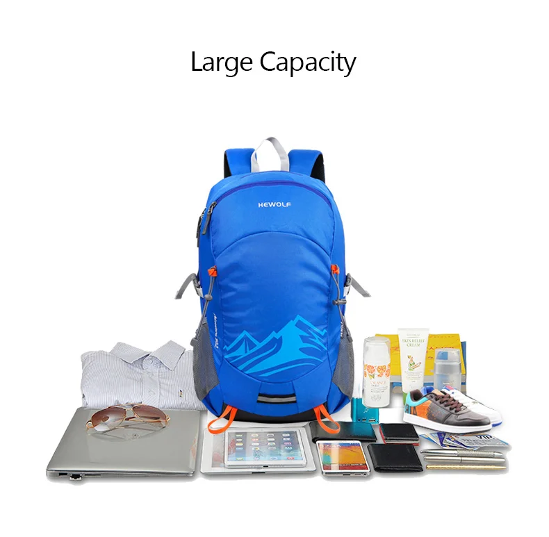 Hewolf 4 цвета, сумка для путешествий, дышащая, для альпинизма, альпинизма, 30л, для кемпинга, туризма, треккинга, спортивные сумки