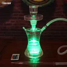 Кальян Glawaer бренд горячая стеклянные кальяны и Чича наргиле с безопасной упаковкой для личного и кальянного бара