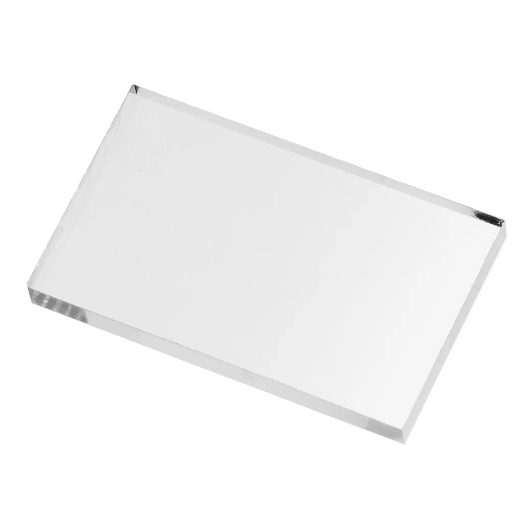 Clear Acrylic Block Stamp Blocks Stamping Scrapbooking Craft Tool 10x6cm