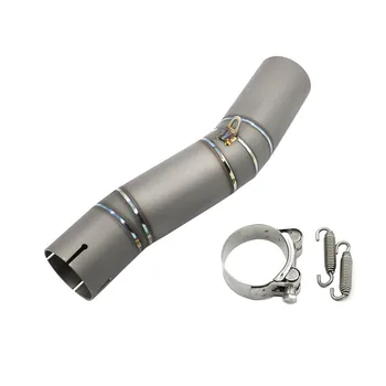 

GSXR 600 750 Exhaust Middle Muffler Link Pipe Escape Enhanced Air Pressure For Suzuki GSXR600 GSXR750 GSX-R750 K7 2007