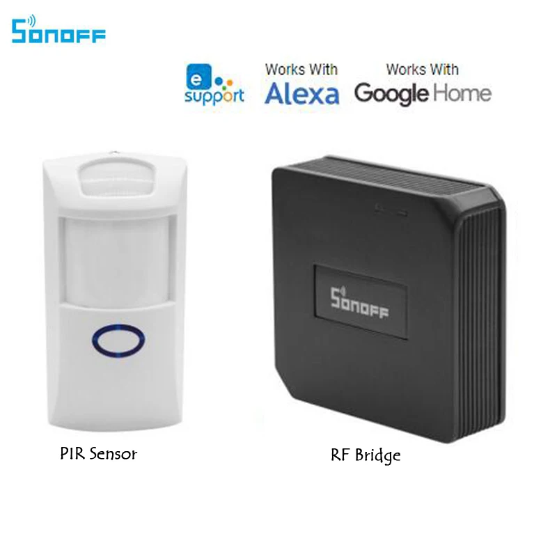 Itead Sonoff PIR PIR2 Alarm Motion Sensor Detect Switch + 433 RF Bridge Converter Wifi Smart Home Switch APP Ewelink Control Itead Sonoff PIR PIR2 Alarm Motion Sensor Detect Switch + 433 RF Bridge Converter Wifi Smart Home Switch APP Ewelink Control