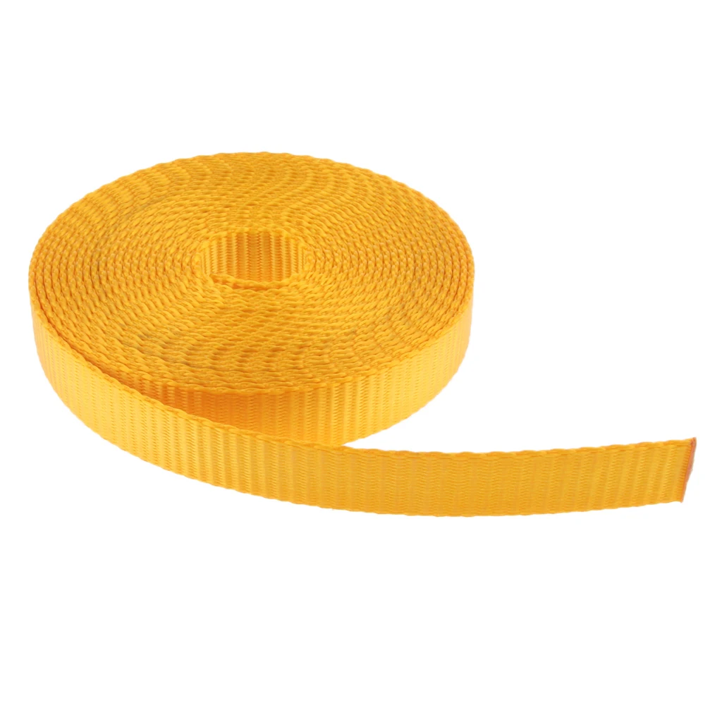 Polyester Climbing Webbing Strapping Webbing Climbing Flat Strap for Bags Backpacks Belts Harnesses Climbing Webbing Flat Rope