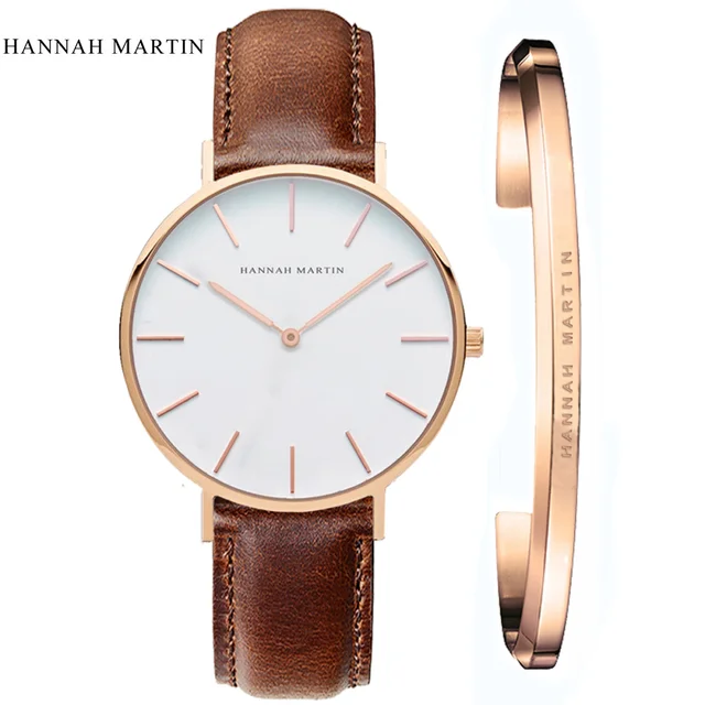 2019 New Designer HANNAH MARTIN Classical Relogio Feminino White Women Ladies Br 2019 New Designer HANNAH MARTIN Classical Relogio Feminino White Women Ladies Br