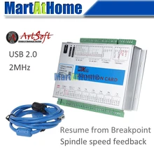 XHC MK6 CNC Mach3 USB 6 Axis Motion Control Card Breakout Board 200KHz #SM641 @SD XHC MK6 CNC Mach3 USB 6 Axis Motion Control Card Breakout Board 200KHz #SM641 @SD