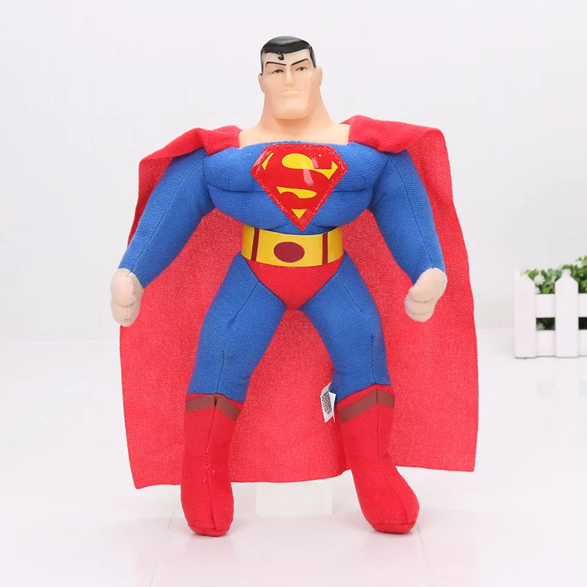 25 см Лига Справедливости Мстители Бэтмен Американский капитан Супермен супергерой плюшевая Коллекционная кукла игрушка