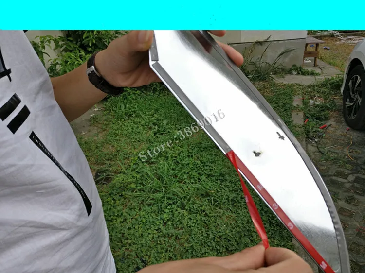 Интимные аксессуары для HONDA CIVIC Седан CHROME средства ухода за кожей литья двери боковая крышка линии подкладка Защитная панель акцент литье