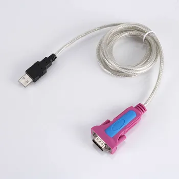 

New USB to RS232 DB9 Serial Cable Converter Adapter PL2303 Chipset 8M for Window 10 DOM668