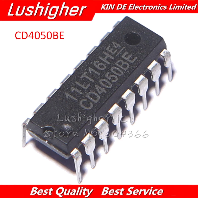 10PCS CD4050BE DIP16 CD4050 DIP new and original free shipping-in ...