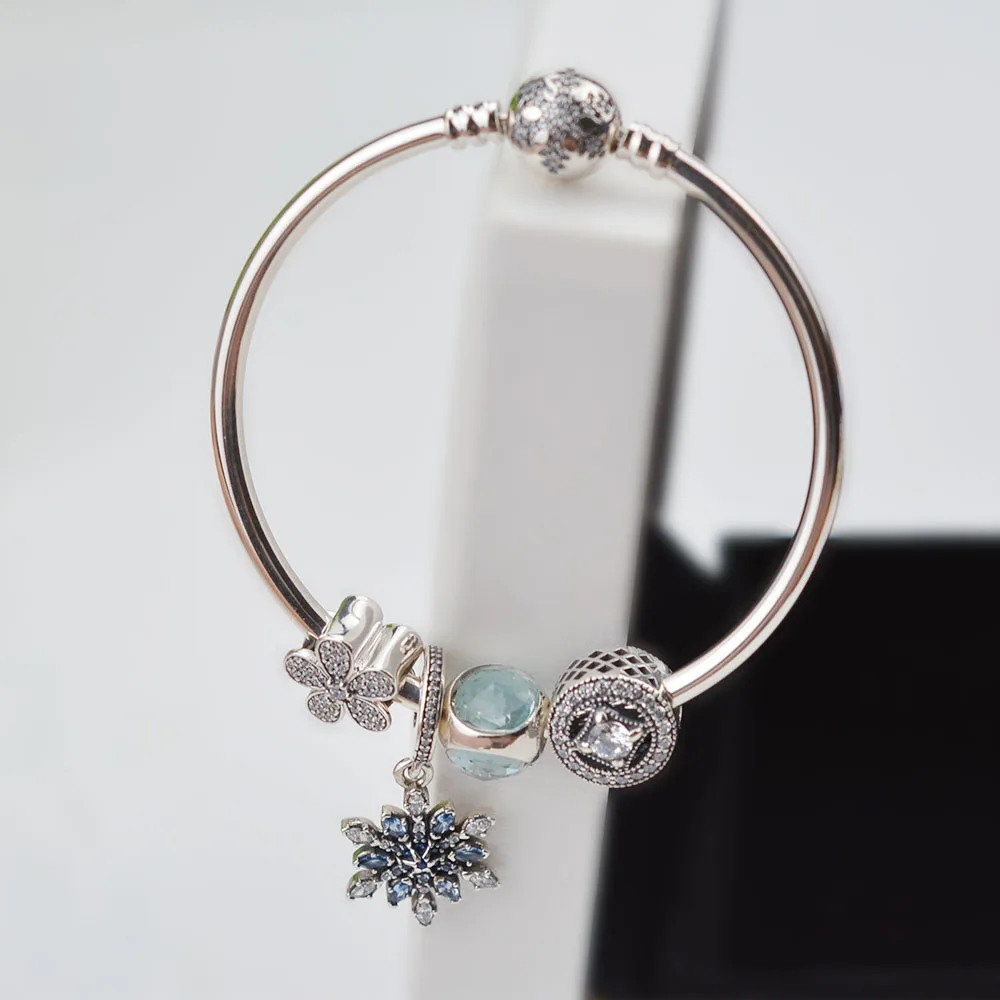 

Hot Sale 100% 925 Sterling Silver Beauty and the Beast Charms Beads Bangles & Bracelet Luxury Jewelry Original Gift