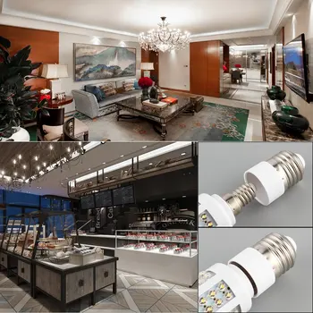 

E27 to E14 Socket Light Bulb Lamp Holder Adapter Plug Extender Lampholder QJS Shop