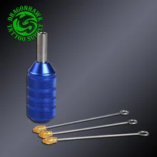 Высокое качество татуировки Cartrigde Grip регулируемая ручка сплава Fit татуировки катушки машины вращающиеся иглы