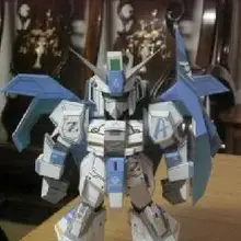 SD Гандам Msz-006 Z Recolor Бумажная модель