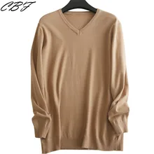 Магазин zero profit узор бизнес повседневный мужской вязаный кашемировый свитер v-образный вырез чистый цвет тепло анти-пиллинг пуловер