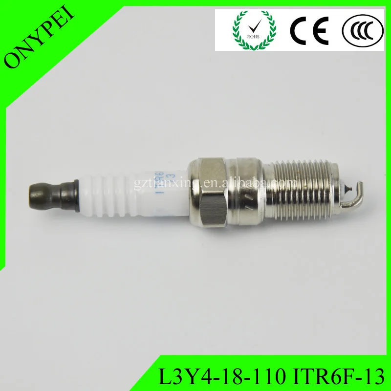 4 x L3Y4 18 110 ITR6F 13 Iridium Свеча зажигания для Mazda 3 Ford Escape Jaguar X type ITR6F13 L3Y418110 13|plug|plug sparkplug m |