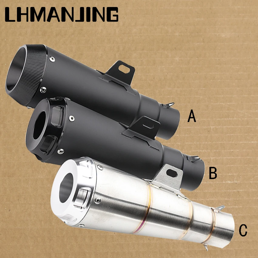 Universal Models Motorcycle exhaust pipe Muffler mufflers Moto tube