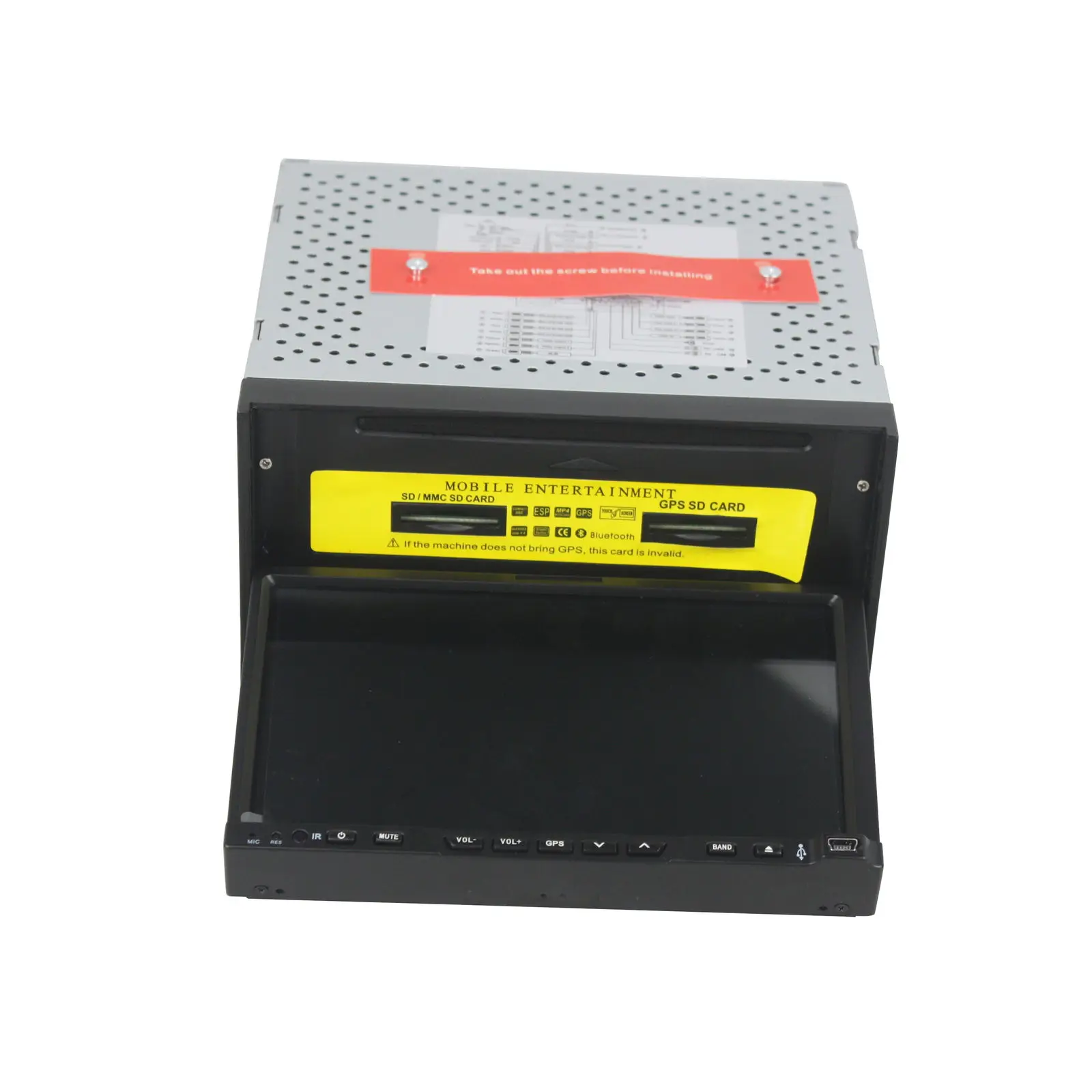 Top 2 Din Android Car DVD GPS Navigation 3G WIFI Bluetooth TV AUX USB Touch Screen Auto Radio Stereo Multimedia Player with Map Card 5