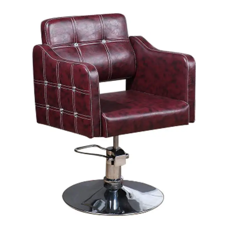 De beauty Макияж Fauteuil Barbeiro мебель для волос парикмахерская Sedie Stoelen Barbearia Салон Парикмахерская Cadeira парикмахерское кресло - Цвет: Version S