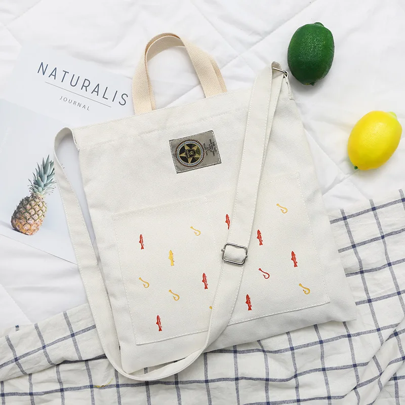 High-Quality-Women-Men-Handbags-Canvas-Tote-bags-Reusable-Cotton-grocery-Shopping-Bag-Casual-Shoulder-Bags