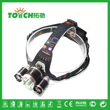2016 New 4000Lm CREE XML T6+2 R5 LED Headlight Headlamp Head torch Light waterproof Flashlight 4-modes Fishing head lamp 7028
