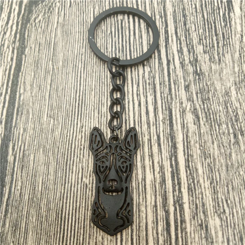 

Basenji Key Chains Fashion Pet Dog Jewellery Basenji Car Keychain Bag Keyring For Women Men