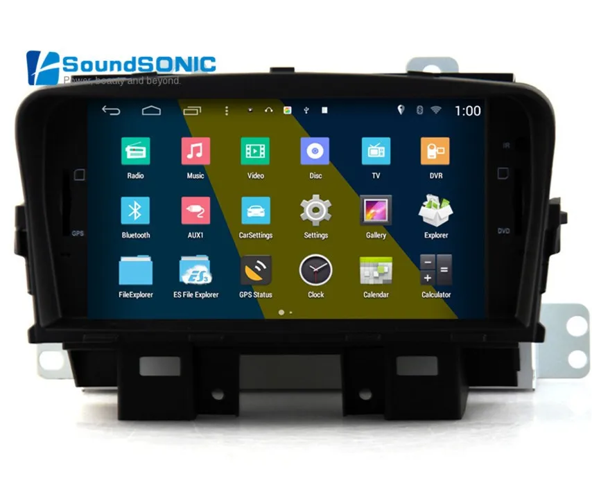S160 4 ядра Android 4.4.4 Авторадио GPS Navi мультимедийный плеер для Chevrolet Cruze Lacetti DVD USB SD Bluetooth