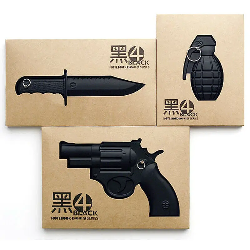 

Creative Vintage Weapon Coil Notebook Personality Pistol Notepad
