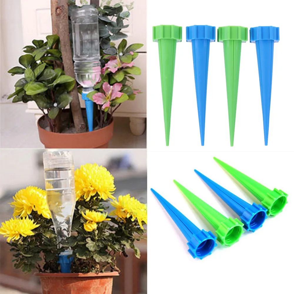 4pcs/set Automatic Garden Cone Watering Spike Plant Flower Waterers