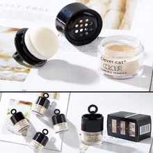 NOVO бренд, матовая основа для лица, рассыпчатая пудра, контроль жирности, мягкий светильник, шелковая основа для лица, макияж, пудра, консилер