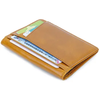 

New Women Men Genuine Leather First Layer Cowhide Card Holder Wallet Driving License Case for Girls and Boys ID