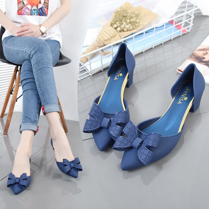 chunky jelly sandals