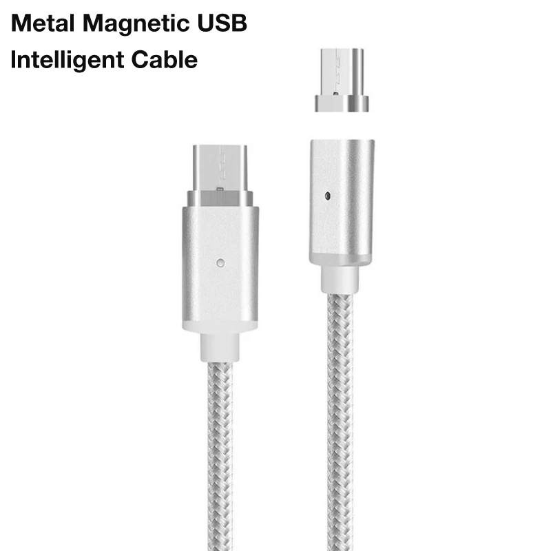 

Magnetic Nylon Braided Fast Charging Type-C Cable For Samsung Galaxy S10 Galaxy S10 X SM-G9730 High Speed Type C Charging Cable