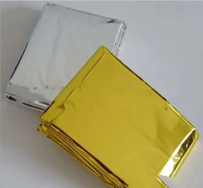 Gold emergency blanket emergency rescue blanket blanket insulation
