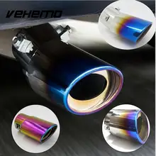 Vehemo Automobile Car Modification Tail Rear Straight Exhaust Pipe Stainless Steel
