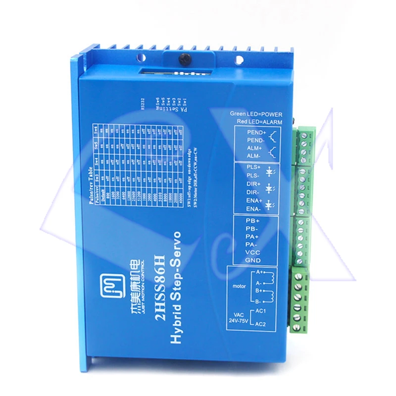 Комплект драйвера шагового двигателя JMC 86J18118EC 1000 + 2HSS86H NEMA34 нм 6 А 2 фазный Драйвер