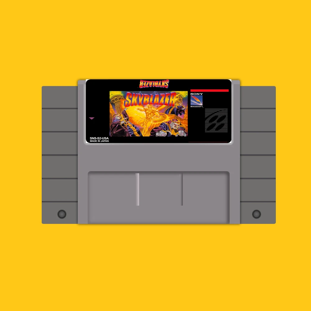 Горячая 46 Pin 16 бит NTSC игровой Картридж-SkyBlazer | Электроника