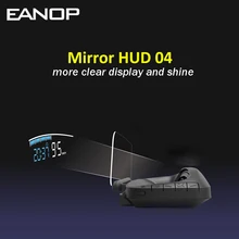 Eanop m40 hud headup display eletrônica do carro projetor de velocidade eletrônica a bordo computador viagem obd ii carro velocímetro