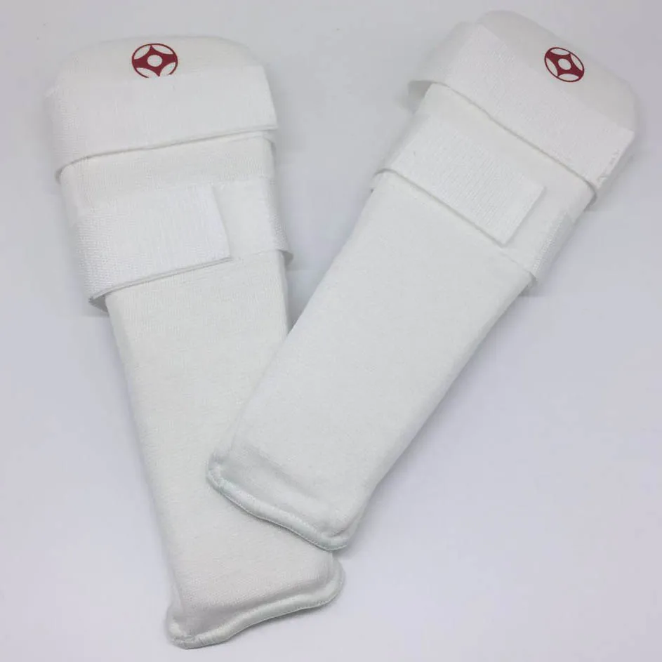 SINOBUDO kyokussinkai каратэ Защита ног Kyokushin шашлык защита кикбоксинг хвостовик белые