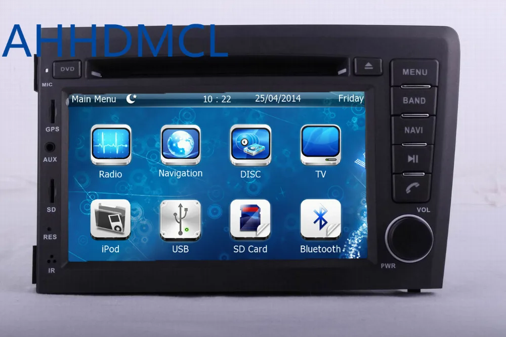 Excellent AHHDMCL Car Multimedia Player DVD Radio Stereo Audio GPS Navigation For S60 V70 2001 2002 2003 2004 4