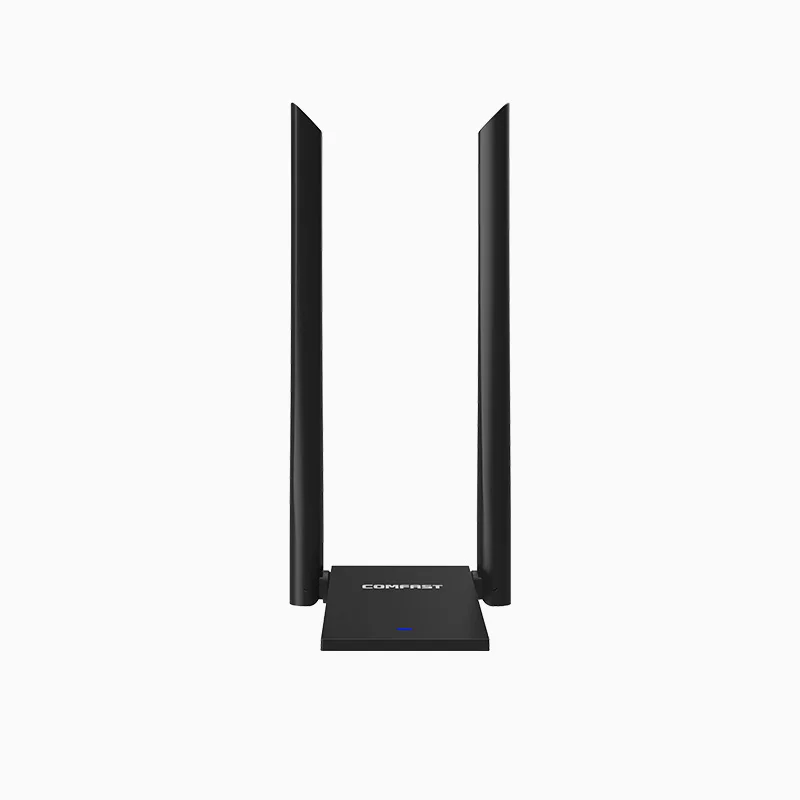 COMFAST CF-WU782AC, 5,8 ГГц, USB 3,0, wifi, 1300 Мбит/с, 802.11ac, дальний адаптер, wifi приемник, антенна с высоким коэффициентом усиления, 2* 6dBi, Двухдиапазонная