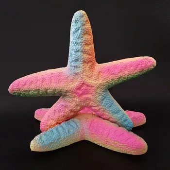 

New Squishy New Colorful Starfish Simulation PU Toys with Super Large Starfish Slow Rebound Pressure Relief Toys