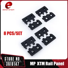 Элемент 8 шт./компл. EMag Pull XTM рельсовая планка тактическая страйкбол панель s защита рук для направляющей Пикатинни крышка охота EX294