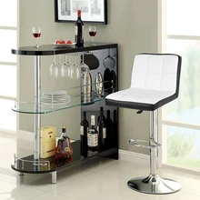 Большая скидка 2 шт./компл. поворотный, из искусственной кожи барный Регулируемый Лифт барные стулья шезлонг де бар мебель для дома Для Кухня бар HWC