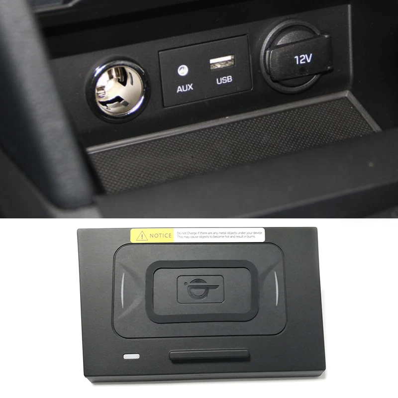 Car QI wireless charger 15w fast QI phone charger charging case