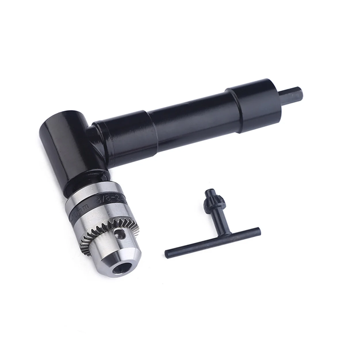 Aluminium Angle Bend Extension 90 Degree Cordless Electric Drill Attachment Hex Drill Bit Socket